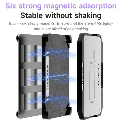 MECHANIC Mid-Layer Planting Tin Template For iPhone X XS 11 12 13 14 15 16 Pro Max Motherboard BGA Reballing Stencil Platform