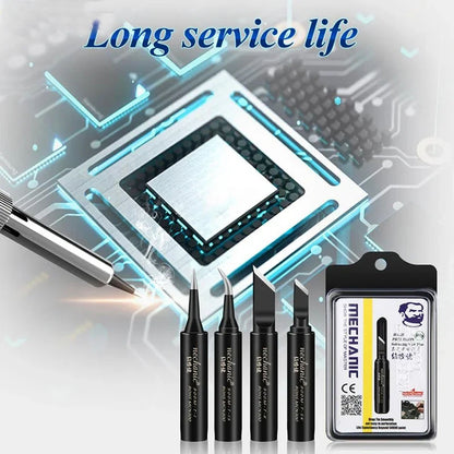 MECHANIC 900M-T Series T-I/IS/SK/K Anti-Static/Lead-Free Electric Soldering Iron Tip soldering BGA Solder Repair Station Tool