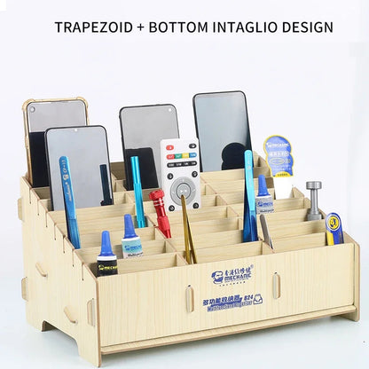 MECHANIC B12 B24 B48 Multifunctional Storage Box Mobile Phone Repair Desktop Storage Rack Screwdriver Insert Box Tool Parts Box