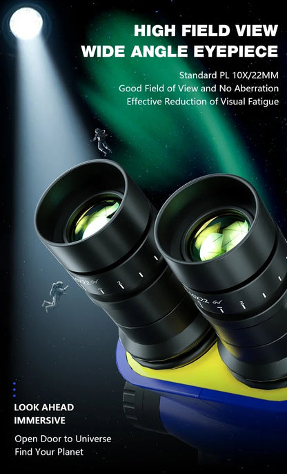 MECHANIC Super X-B11 Industrial Trinocular Stereo Microscope HD Electronic Magnified 6.7-45X Continuou Zoom Observation Platform