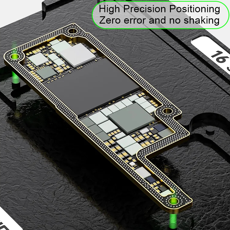 MECHANIC Mid-Layer Planting Tin Template For iPhone X XS 11 12 13 14 15 16 Pro Max Motherboard BGA Reballing Stencil Platform