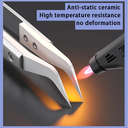 Mechanic SM-11 SM-17 S-grade Flying Wire Ceramic Tweezers High Precision Insulation Non-magnetic Anti-Static Special Tweezers