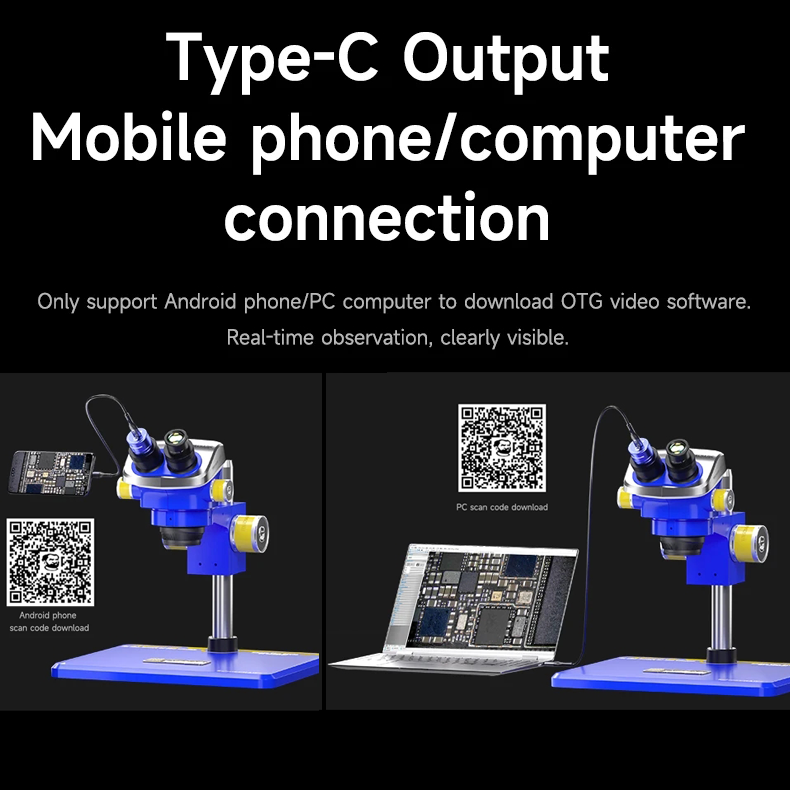 Mechatronics MEC 2K/2K Pro/4K Electronic Eyepiece Camera For Bio-Stereo Microscopes Maintenance Tool For Mobile PCBs
