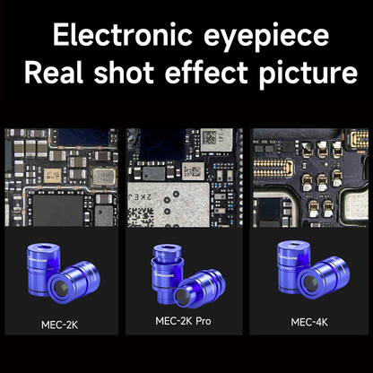 Mechatronics MEC 2K/2K Pro/4K Electronic Eyepiece Camera For Bio-Stereo Microscopes Maintenance Tool For Mobile PCBs