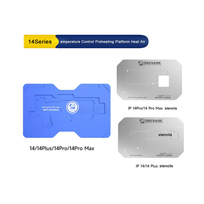 MECHANIC HEAT AIR Intelligent Preheating Platform For iPhone X-16 PRO MAX Motherboard Layered Chip BGA Stencil/Dot Matrix Repair
