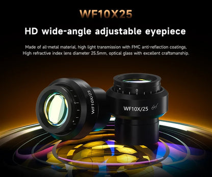 MECHANIC ROBOT 7060T-TG Trinocular Stereo Microscope 7X-60X Continuous Zoom WF10X25 Eyepiece for CPU BGA Welding Repair Tool