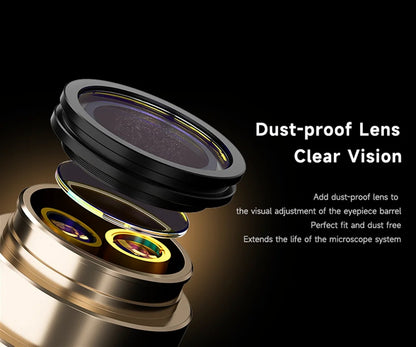 MECHANIC ROBOT 7060T-TG Trinocular Stereo Microscope 7X-60X Continuous Zoom WF10X25 Eyepiece for CPU BGA Welding Repair Tool