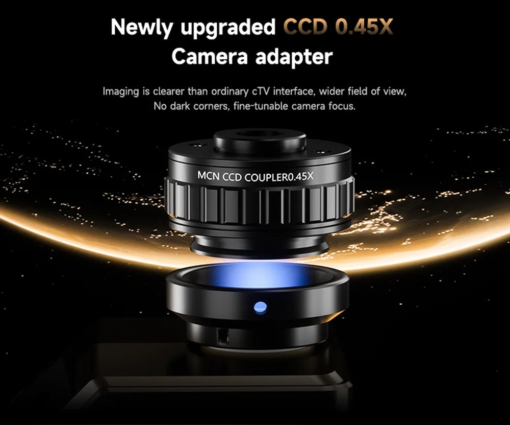 MECHANIC ROBOT 7060T-TG Trinocular Stereo Microscope 7X-60X Continuous Zoom WF10X25 Eyepiece for CPU BGA Welding Repair Tool