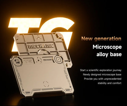 MECHANIC ROBOT 7060T-TG Trinocular Stereo Microscope 7X-60X Continuous Zoom WF10X25 Eyepiece for CPU BGA Welding Repair Tool