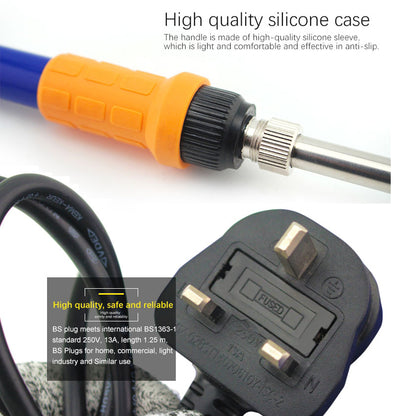 MECHANIC HK-8506D smd hot air rework station Digital Display Welding Station With Soldering Iron hot air gun For Phone Repair