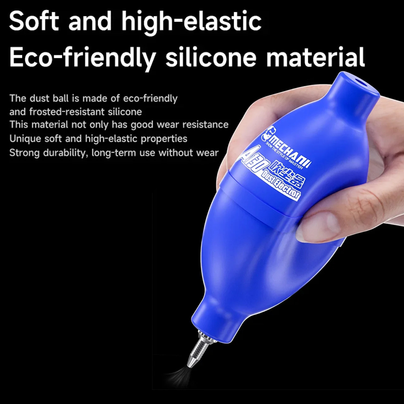 Mechanic B110 A120 A130 Silicone Duster Blower Dust Ejector Silicone Air Blow Ball Dust Blower Phone PCB PC Keyboard Clean