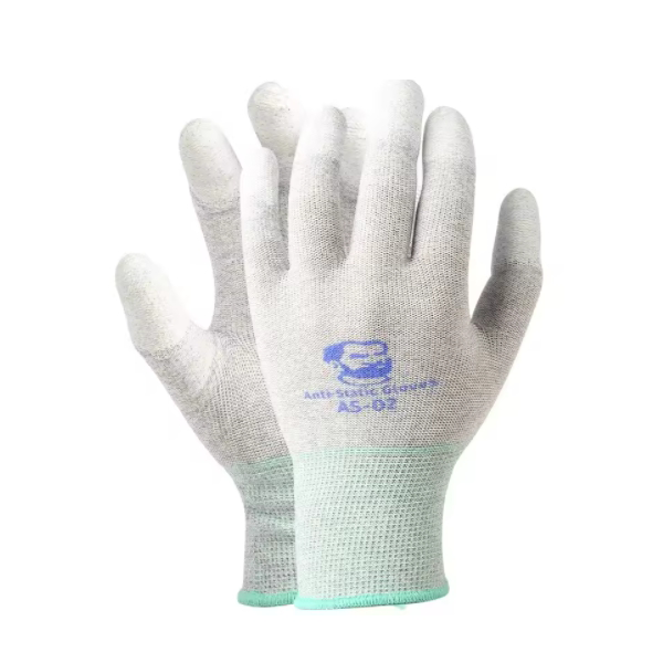 MECHANIC AS02 Anti-static Carbon Fiber Gloves PU Coating Layer Mobile Phone Electronic Parts Repair Protective Gloves