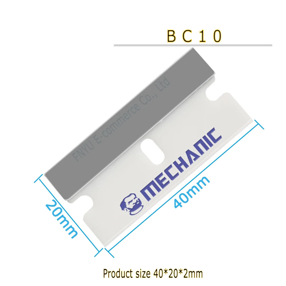 MECHANIC BC10 Mobile Phone Repair LCD Screen Degumming blade Ceramics Nonmagnetic High hardness Remove Glue Knife