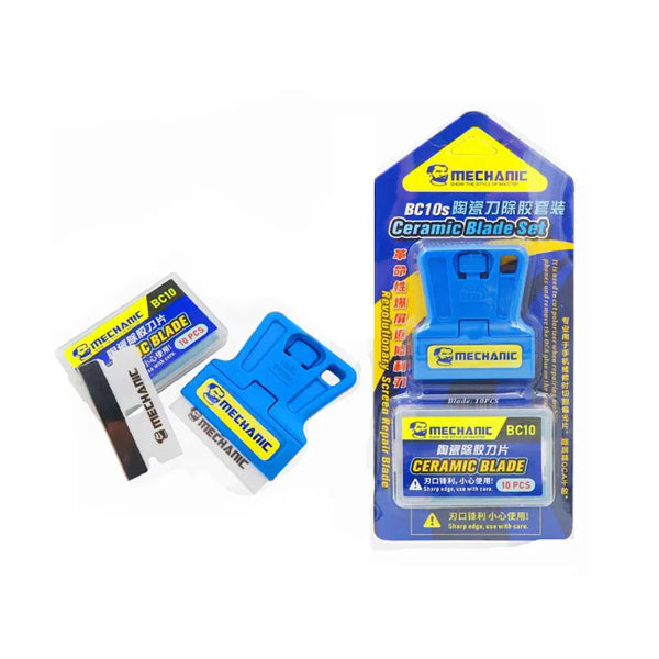 MECHANIC BC10 Mobile Phone Repair LCD Screen Degumming blade Ceramics Nonmagnetic High hardness Remove Glue Knife