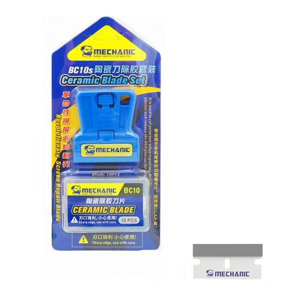 MECHANIC BC10 Mobile Phone Repair LCD Screen Degumming blade Ceramics Nonmagnetic High hardness Remove Glue Knife
