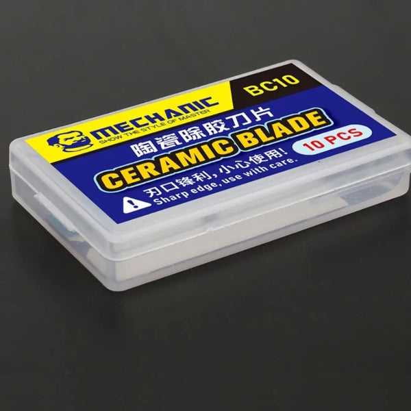 MECHANIC BC10 Mobile Phone Repair LCD Screen Degumming blade Ceramics Nonmagnetic High hardness Remove Glue Knife