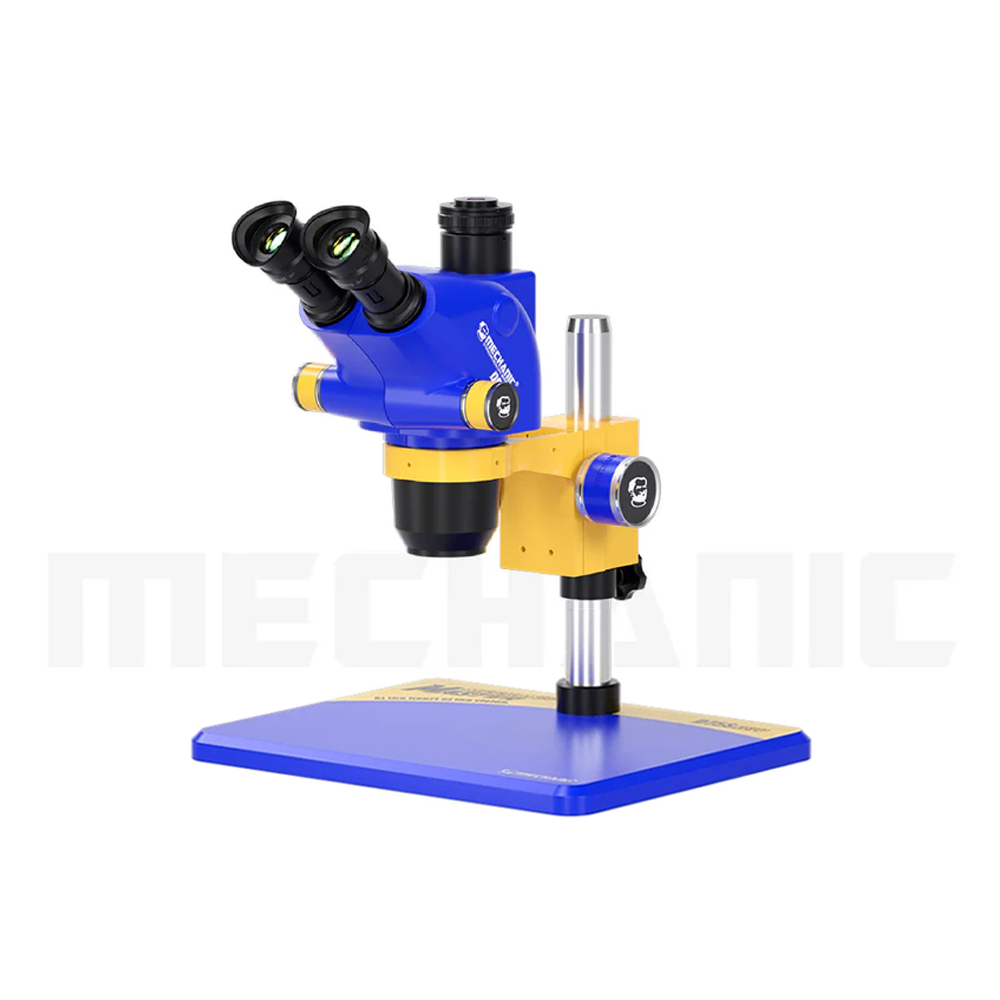 MECHANIC D65T Trinocular Stereo Microscope D65S Industrial Binocular Stereo Microscope 6.5X-65X Electronica Soldering Detection