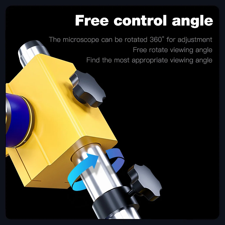 MECHANIC D65T Trinocular Stereo Microscope D65S Industrial Binocular Stereo Microscope 6.5X-65X Electronica Soldering Detection