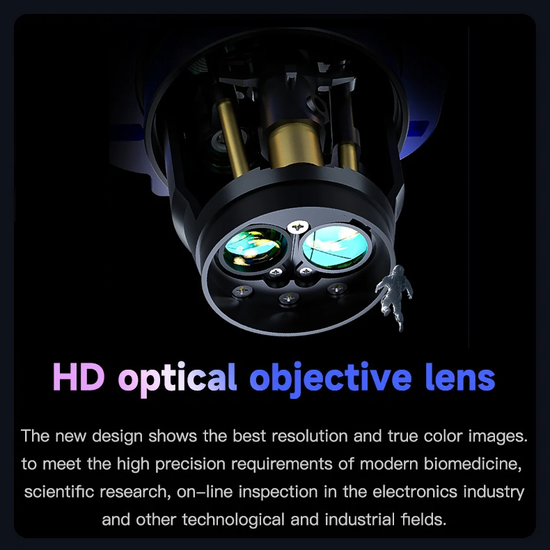 MECHANIC D65T Trinocular Stereo Microscope D65S Industrial Binocular Stereo Microscope 6.5X-65X Electronica Soldering Detection