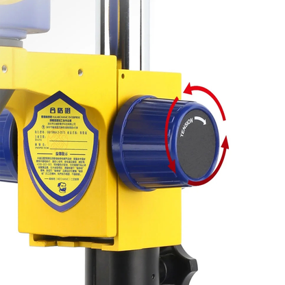 MECHANIC D75T-B11 Lab Trinocular Stereo Microscope HD Electronic Component Magnified 0.7-5.0X Continuous Zoom Observation Scope