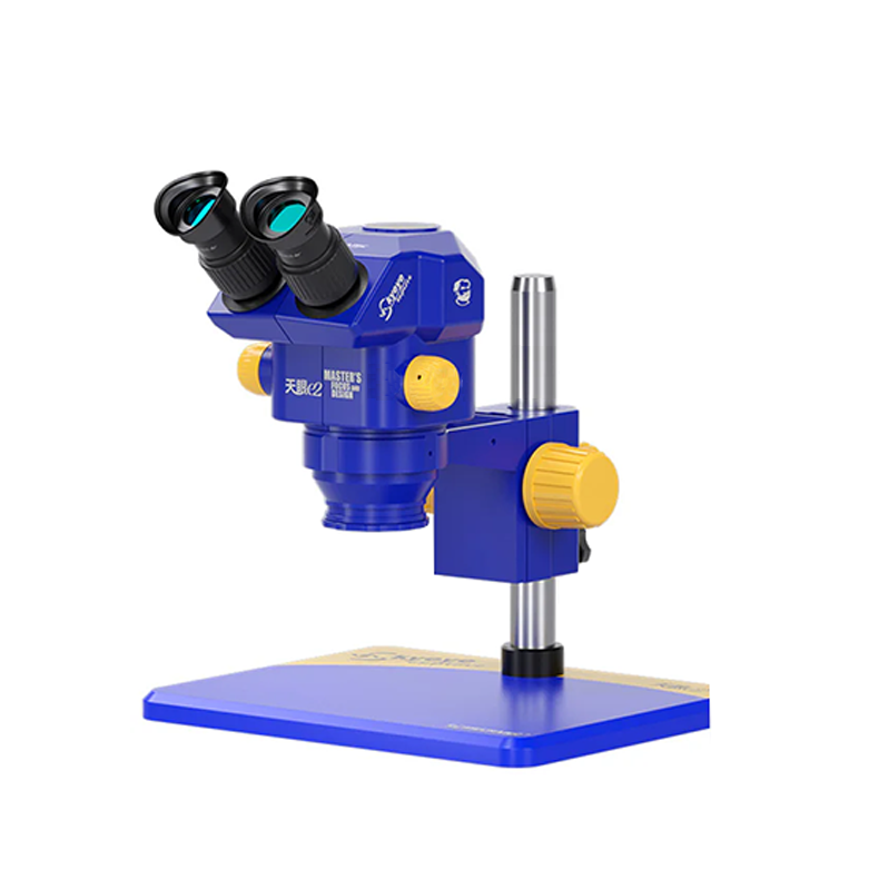 MECHANIC Eye E2-811 Industrial Binocular Stereo Microscope 7X-60X Magnification 360 Degree Rotation For phone Repair Tools