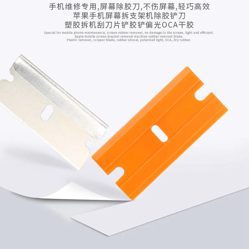 MECHANIC EG155 UV Glue Remover Scraper Knife for Phone, LCD Touch Screen Residue, Adhesive Cleaning, Mobile Phone Repair Tool