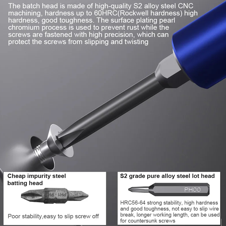 MECHANIC ES480 48in1 Multifunctional Electric Screwdriver Set for Mobile Phone Repair High Hardness Disassembly Screwdriver Tool