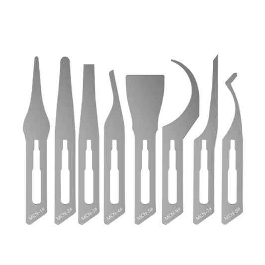 MECHANIC FengYing 008 Glue Removal Blade Set, Motherboard IC Degumming Blade Stainless Steel Knife, Hand Polished Blades