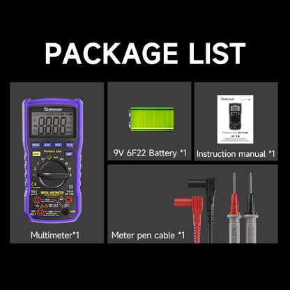 Mechanic Mini TD Five MX Digital Multimeter NCV Temp Measurement for Mobile Phone Repair High Precision Temperature Detection Multimeter