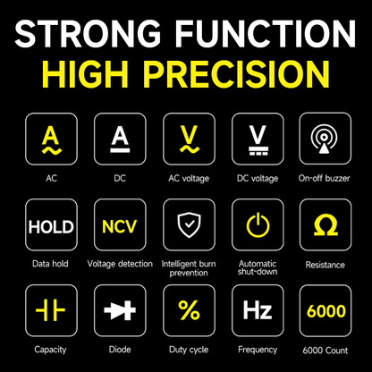 Mechanic Mini TD Five MX Digital Multimeter NCV Temp Measurement for Mobile Phone Repair High Precision Temperature Detection Multimeter