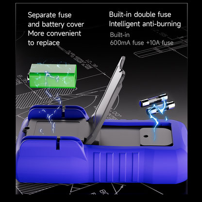Mechanic Mini TD Five MX Digital Multimeter NCV Temp Measurement for Mobile Phone Repair High Precision Temperature Detection Multimeter