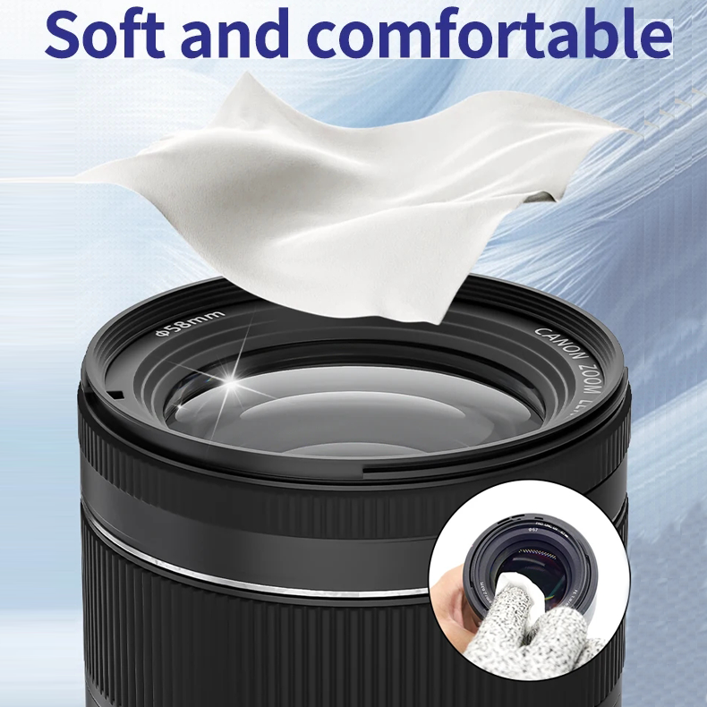 Mechanic HK1009 HK7090 Dust-free Cloth Anti-static Cleaning Cloth Camera Lens LCD Screen Dust Removal Tool