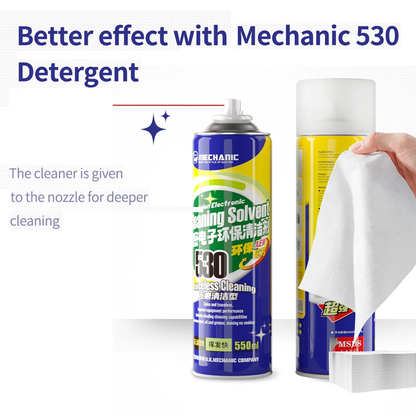 Mechanic HK1009 HK7090 Dust-free Cloth Anti-static Cleaning Cloth Camera Lens LCD Screen Dust Removal Tool