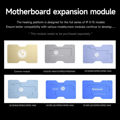 MECHANIC HEAT AIR Intelligent Preheating Platform For iPhone X-16 PRO MAX Motherboard Layered Chip BGA Stencil/Dot Matrix Repair