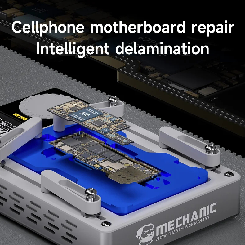 MECHANIC HEAT AIR Intelligent Preheating Platform For iPhone X-16 PRO MAX Motherboard Layered Chip BGA Stencil/Dot Matrix Repair