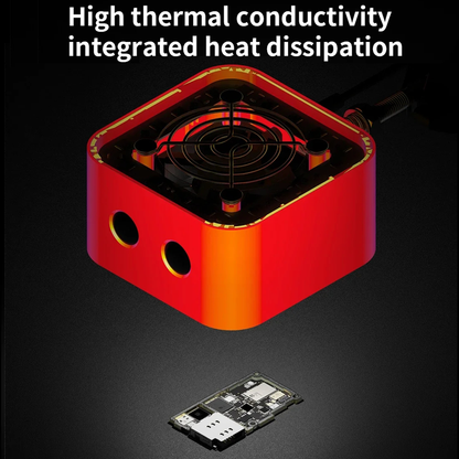MECHANIC K9450 with Bracket Lighting Fan Smoke Sucking Adjustable Fast Cooling Tool for Mobile Phone Repair Lighting Lamp