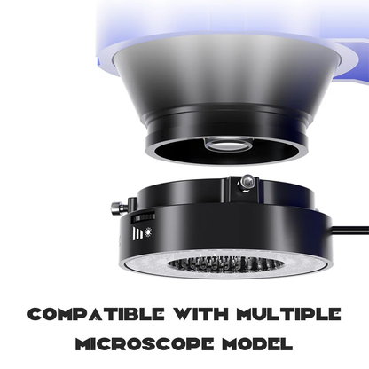 Mechanic LED L64 L72 L144 High Definition Industrial Microscope Ring Lamp Adjustable Ring-shaped Light Source USB Interface