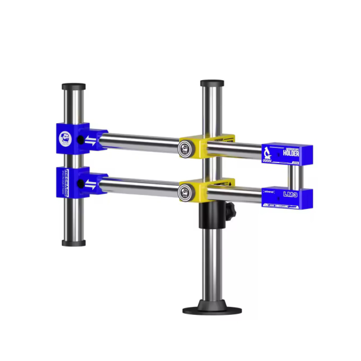 MECHANIC LM3 360° Universal Double Arm Stand for Mobile Phone Motherboard PCB Repair Microscope Support Rotating Stand Tool