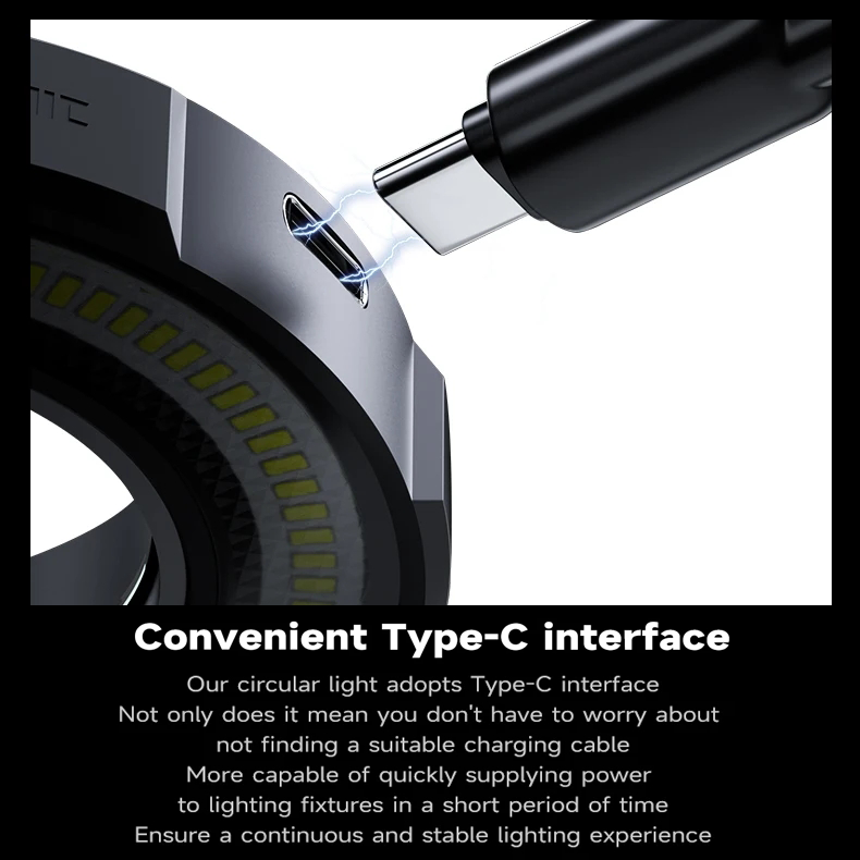 MECHANIC LS3 Microscope Ring Lamp 7W LED Light Source Tricolor Multi Level Ultra Brightness Adjustment Eye Protection Work lamps