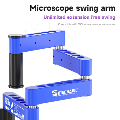 MECHANIC M3 360° Microscope Adjustable Swing Arm Extended Rotation for Microscope Maintenance Holding Swing Bracket Tool