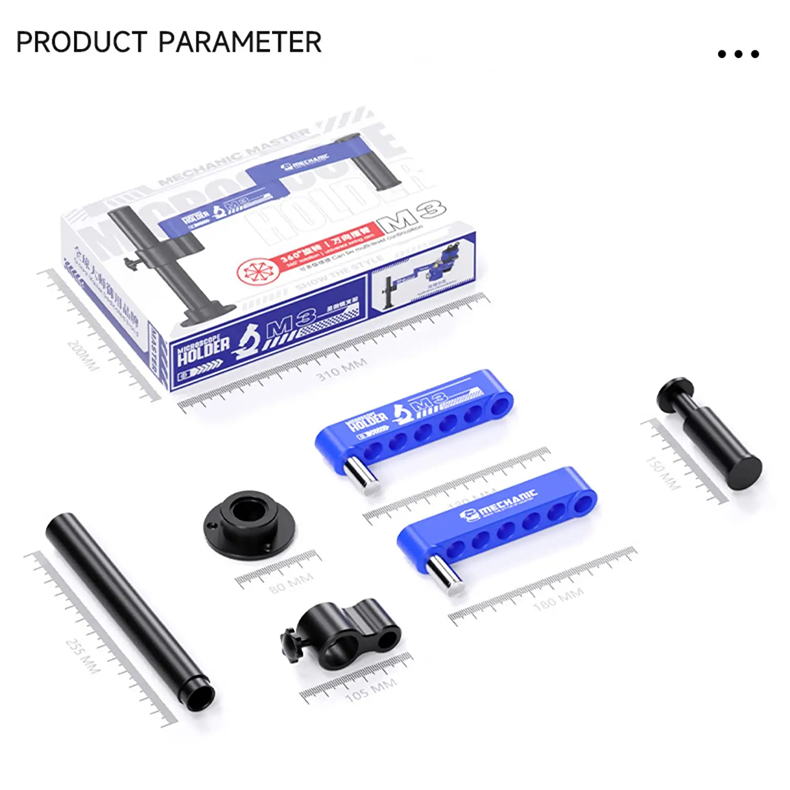 MECHANIC M3 360° Microscope Adjustable Swing Arm Extended Rotation for Microscope Maintenance Holding Swing Bracket Tool