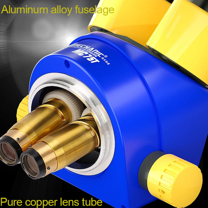 MECHANIC MC75T-B11 HD Trinocular Microscope ForMobile Phone PCB Rework Assembly Industrial Grade Stereo Detect Repair Tools