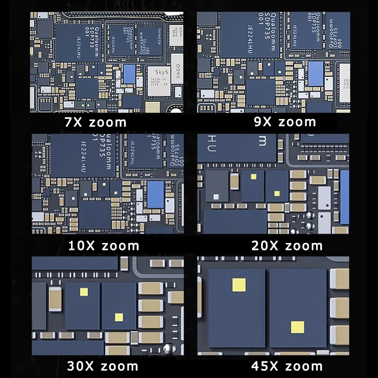 MECHANIC MC75T-B11 HD Trinocular Microscope ForMobile Phone PCB Rework Assembly Industrial Grade Stereo Detect Repair Tools