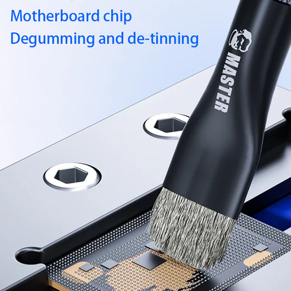 Mechanic Steel Brush Motherboard Chip Glue Removal IC Pad Cleaning PCB CPU Clean Dust PCB BGA Repair Soldering Brush