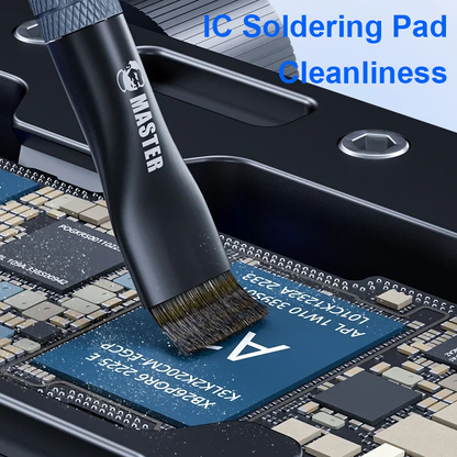 Mechanic Steel Brush Motherboard Chip Glue Removal IC Pad Cleaning PCB CPU Clean Dust PCB BGA Repair Soldering Brush