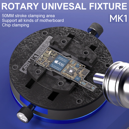 Mechanic MK1 360° Universal Rotary Fixture Phone Motherboard IC Chip Clamping PCB board Repair Rework Soldering Fixture