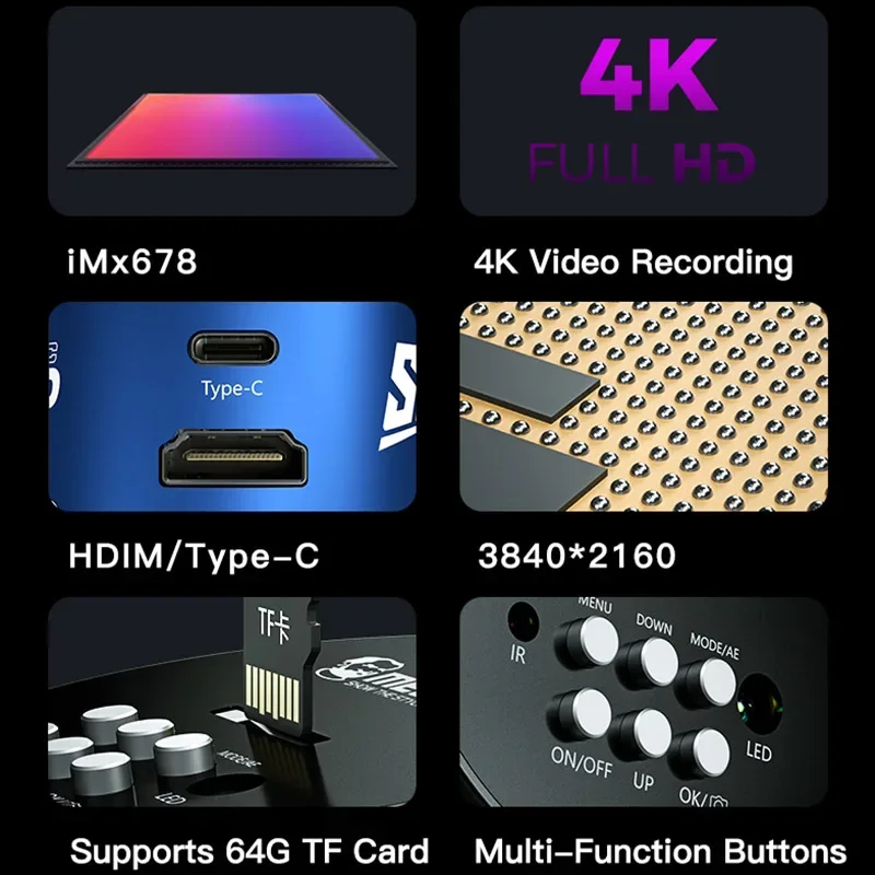 MECHANIC MOS500 MOS510 MOS 4K MOS 4K PRO Microscope Camera for Electronics PCB Soldering Repair Microscope Camera