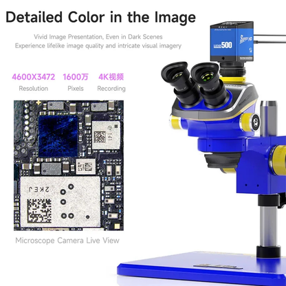 Mechatronics MEC 2K/2K Pro/4K Electronic Eyepiece Camera For Bio-Stereo Microscopes Maintenance Tool For Mobile PCBs（副本）