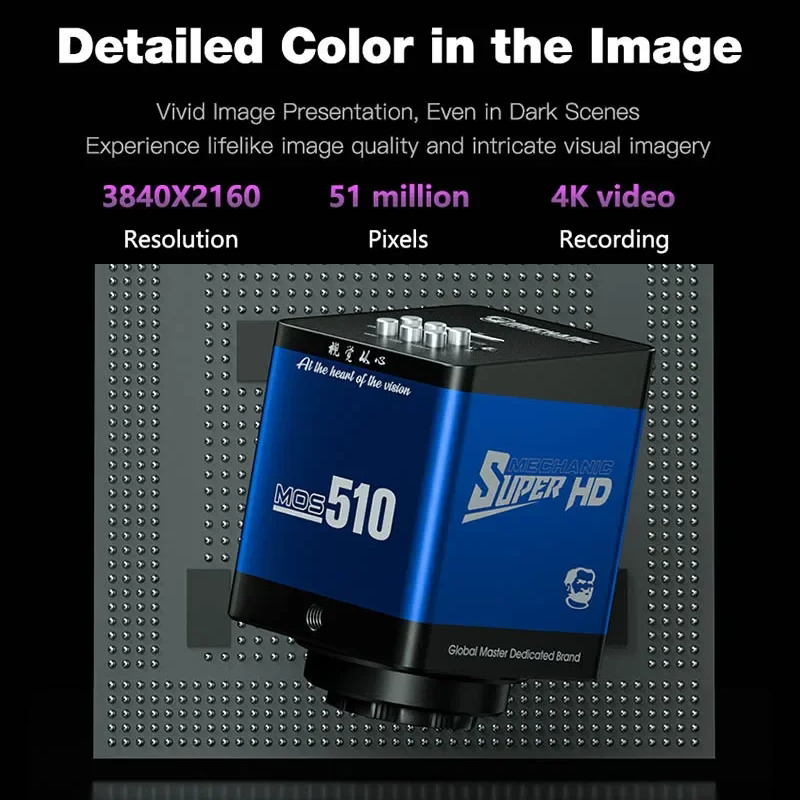 Mechatronics MEC 2K/2K Pro/4K Electronic Eyepiece Camera For Bio-Stereo Microscopes Maintenance Tool For Mobile PCBs（副本）