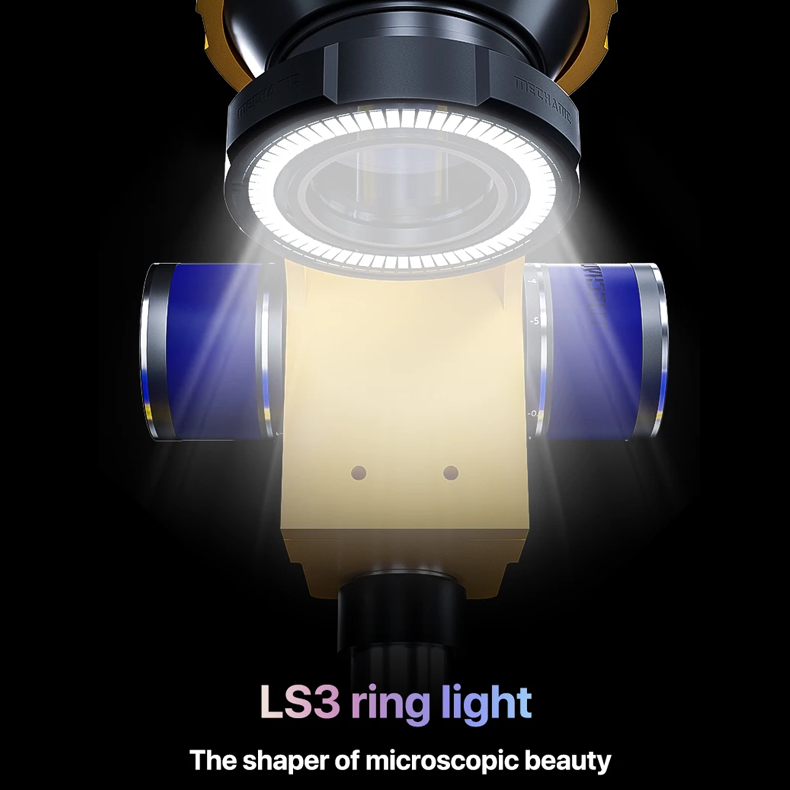 MECHANIC MOS760 Triocular Microscope 7X-60X Magnification 360 Degree Rotation Phone PCB Soldering MOS750 Binocular Microscope